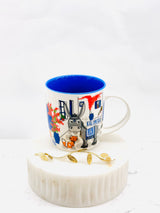 Greek Donkey and Cat Kalimera Mug