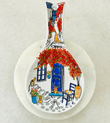Greek Village Friends Spoon Holder