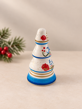 PRE-ORDER - Hand-Painted Greek Wishes XMAS Decor - Blue