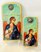 Archangel Michael Turquoise Icon