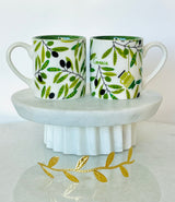 Hellenic Olive Mugs