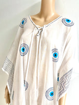 Mati & Meander Beach Kaftan - White