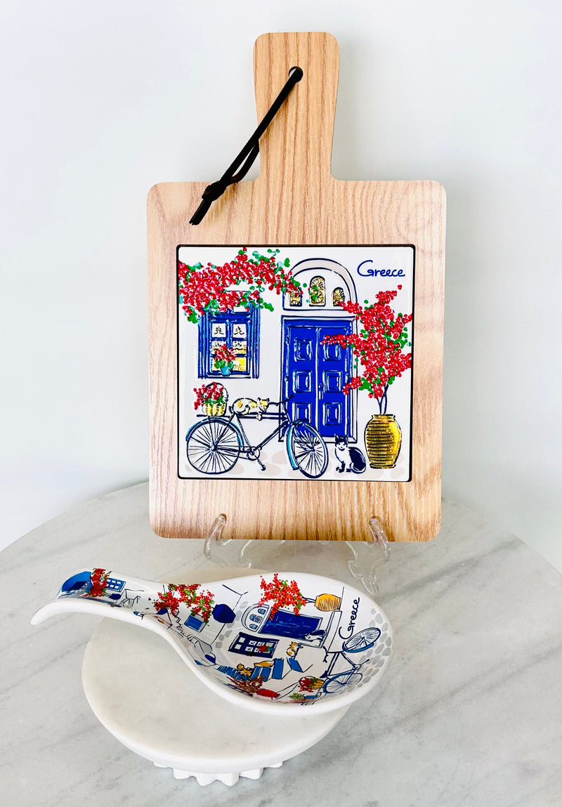 Greek Laneways Spoon Rest