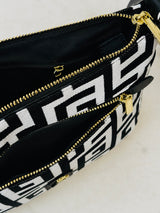 Meander Twin-Zip Bag - Black