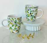 Hellenic Olive Mugs