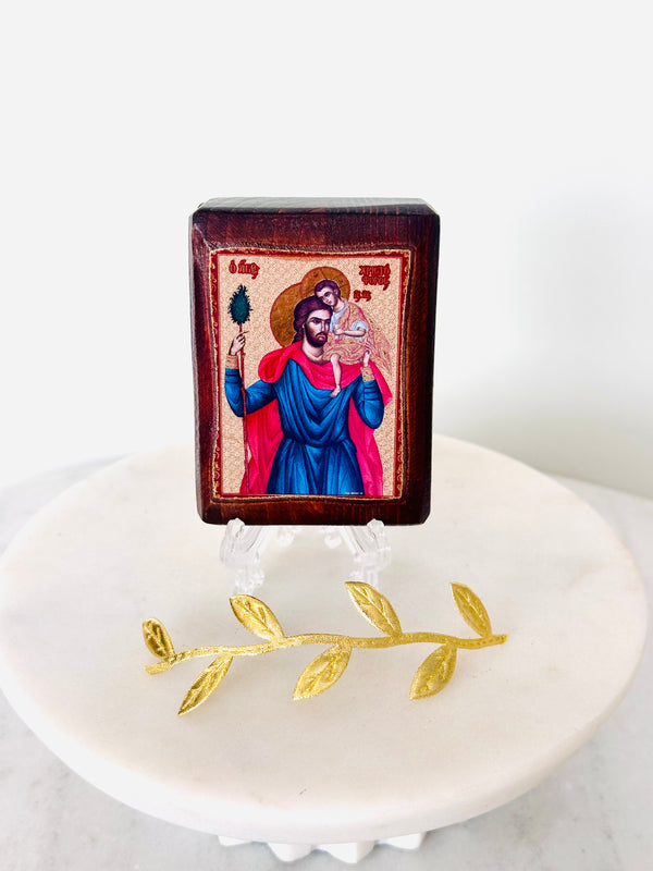 Saint Christopher Mini Icon