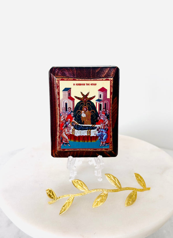Dormition of the Theotokos Mini Icon