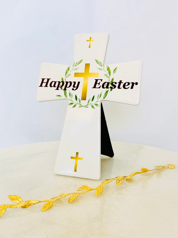 Happy Easter Cross Tile