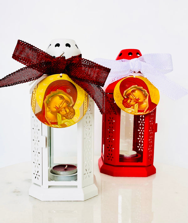 Panayia Red and White Lanterns