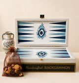 Artistic Mati Handcrafted Backgammon Set