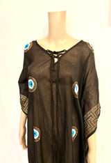 Mati & Meander Beach Kaftan - Black