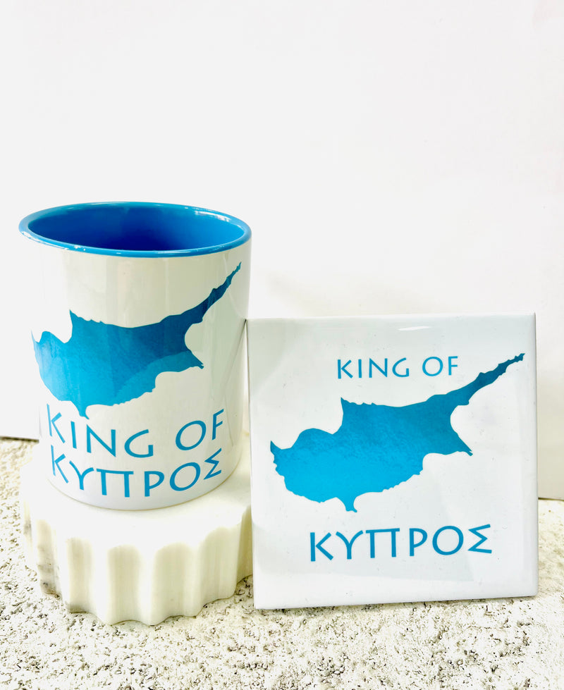 King of Cyprus Mug or Coaster