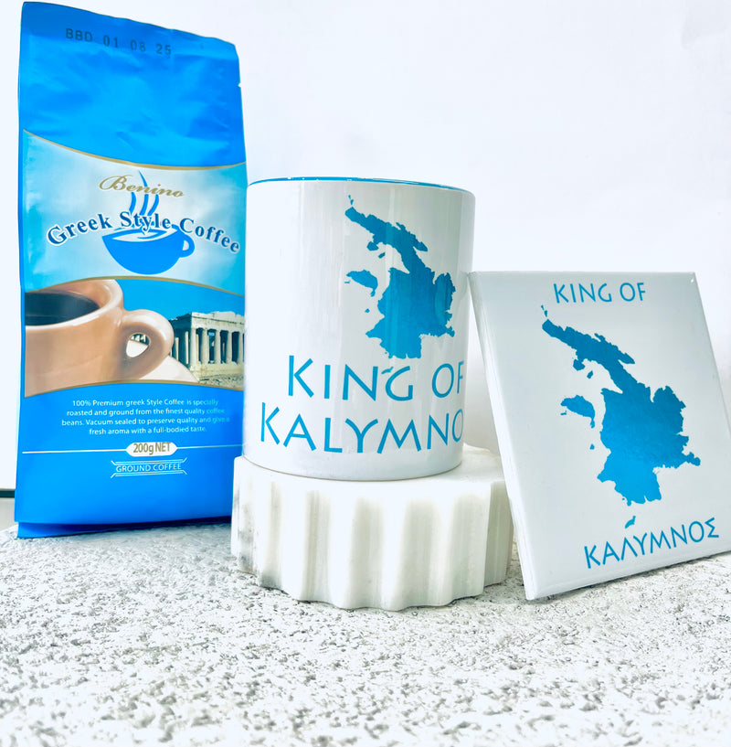 King of Kalymnos Coaster or Mug