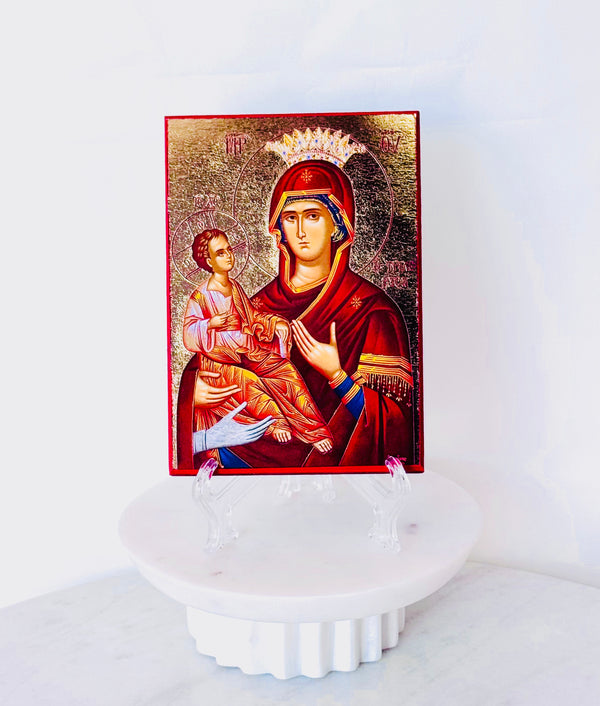 Panayia & Baby Jesus Icon