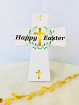 Happy Easter Cross Tile