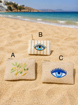 Greek Material Mini Purse