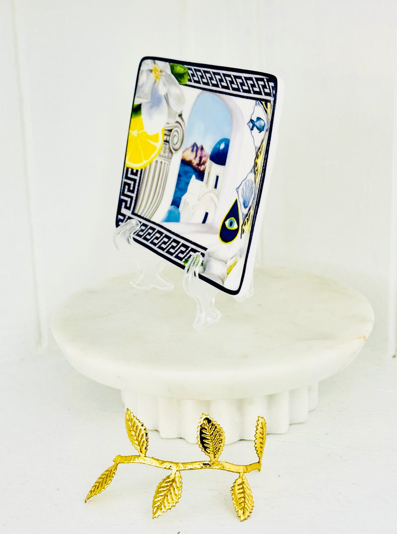 Mediterranean Ceramic Trinket Tray