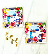 Mediterranean Coaster Set of 2