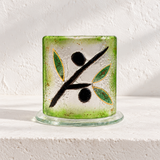Curved Greek Glass Decor