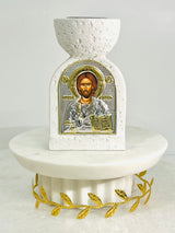 Panayia & Jesus Incense Burner Tealight - Dual Purpose