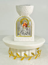Panayia & Jesus Incense Burner Tealight - Dual Purpose