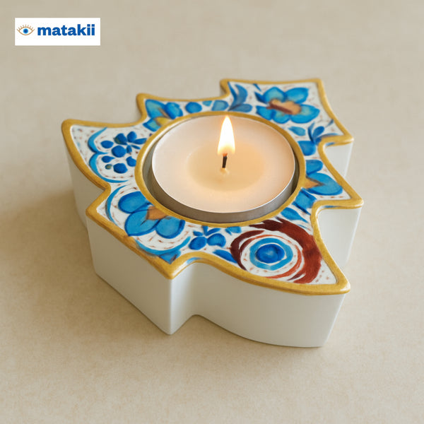 Red Mati Tree Candle Holder - PRE-ORDER