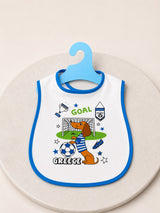 Greek Baby Boy Bib