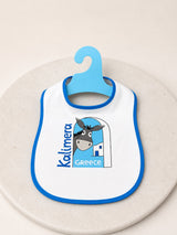 Greek Baby Boy Bib