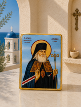 Saint Luke of Crimea Small Marble Icon
