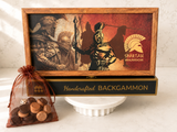 Spartan Warrior Handcrafted Backgammon Set - Small