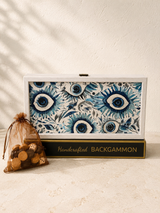 Artistic Mati Handcrafted Backgammon Set