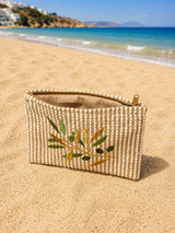 Greek Material Mini Purse