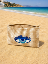 Greek Material Mini Purse