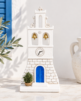 Greek Blue Church with Bells