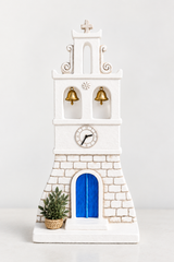 Greek Blue Church with Bells