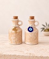 Olive Taupe Oil Dispenser - Olive Branch or Mati Decor
