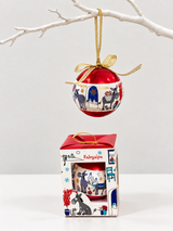 Christmas Bauble - Red Kalimera Donkey