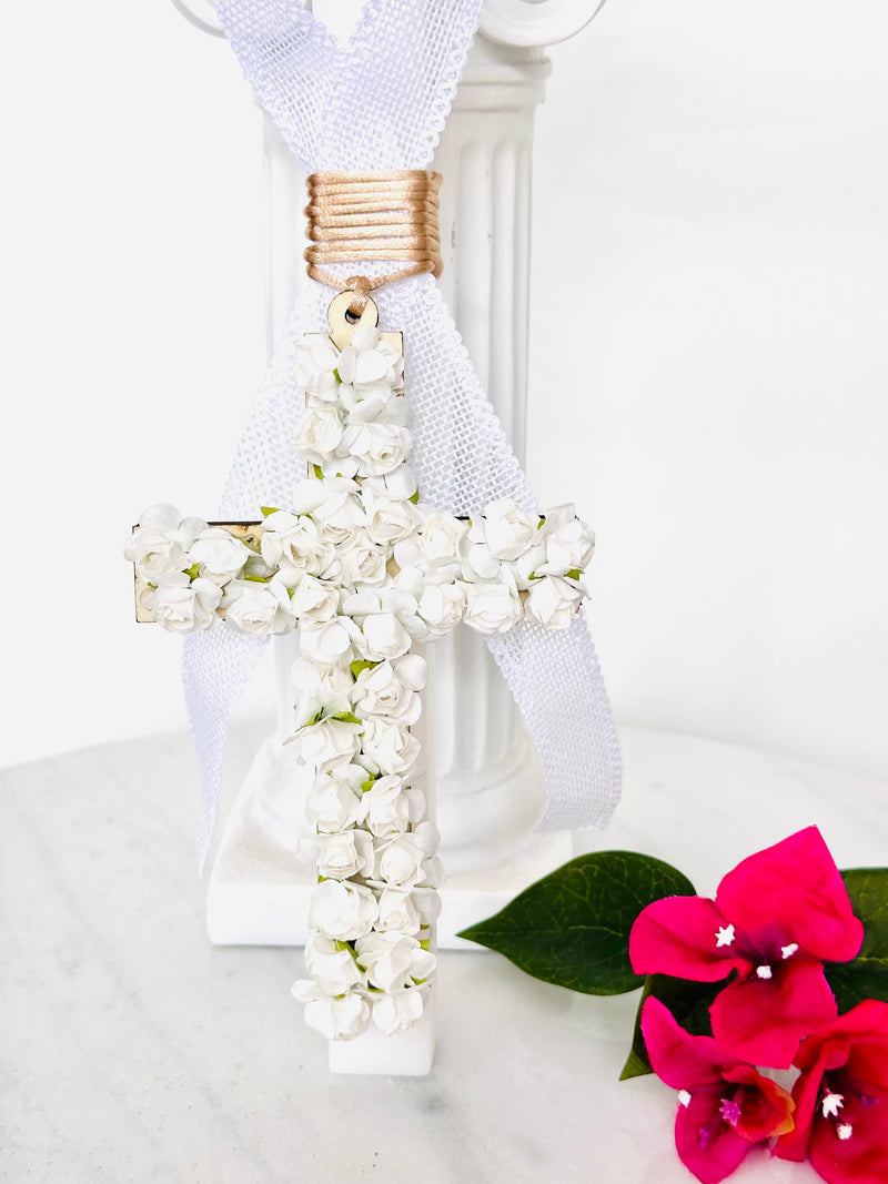 Bougainvillea Lambatha Easter Candle - Simply White