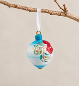 PRE-ORDER - Hand-Painted Greek Kali Xronia Pomegranate XMAS Bauble