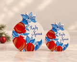 PRE-ORDER - Hand-Painted Grecian Pomegranate – Kali Xronia