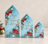 PRE-ORDER Hand-Painted Greek Christmas Blessing House