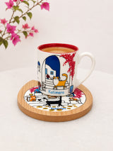 Bougainvillea Cat Coaster