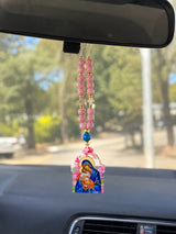 Panayia and Jesus Hanging Charm