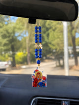 Panayia and Jesus Hanging Charm