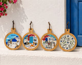 Greek Inspired Pot Holders