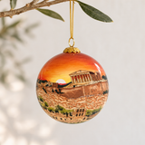 Acropolis Glass Christmas Bauble