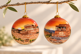 Acropolis Glass Christmas Bauble