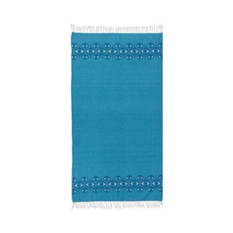 Mini Eye Blue Beach Towel