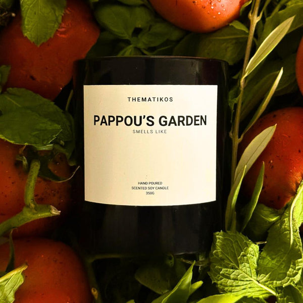 Pappous Garden Candle