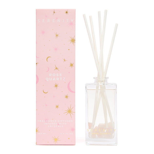 LOVE ROSE QUARTZ CRYSTAL DIFFUSER